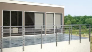 Craft Alüminyum İzmir küpeşte korkuluk sistem balkon teras uygulaması