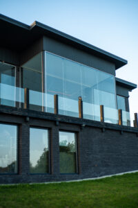 Craft Alüminyum Urla cam balkon sistem modern villa uygulama